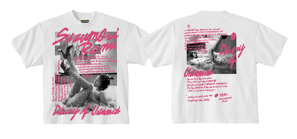 涼森れむ　Tシャツ　ブラックLサイズ PRESTIGE APPAREL